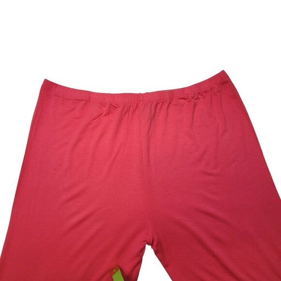 PINK Full Length Stretch Leggings- One Size Fits Most - Picture 3 of 9